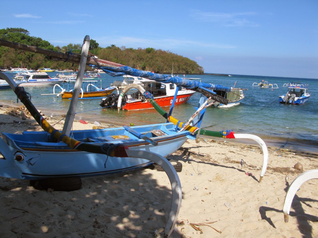 Boats at Padang Bai