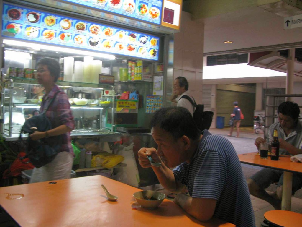 Typical food court