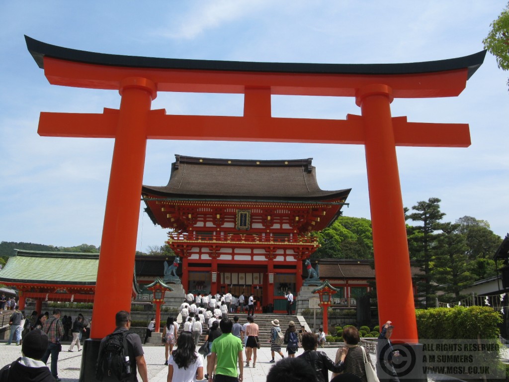 Entrance to Fushimi Inari 