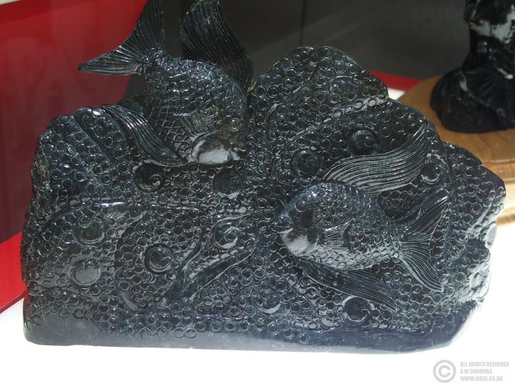Black jade at Taiwan National Museum