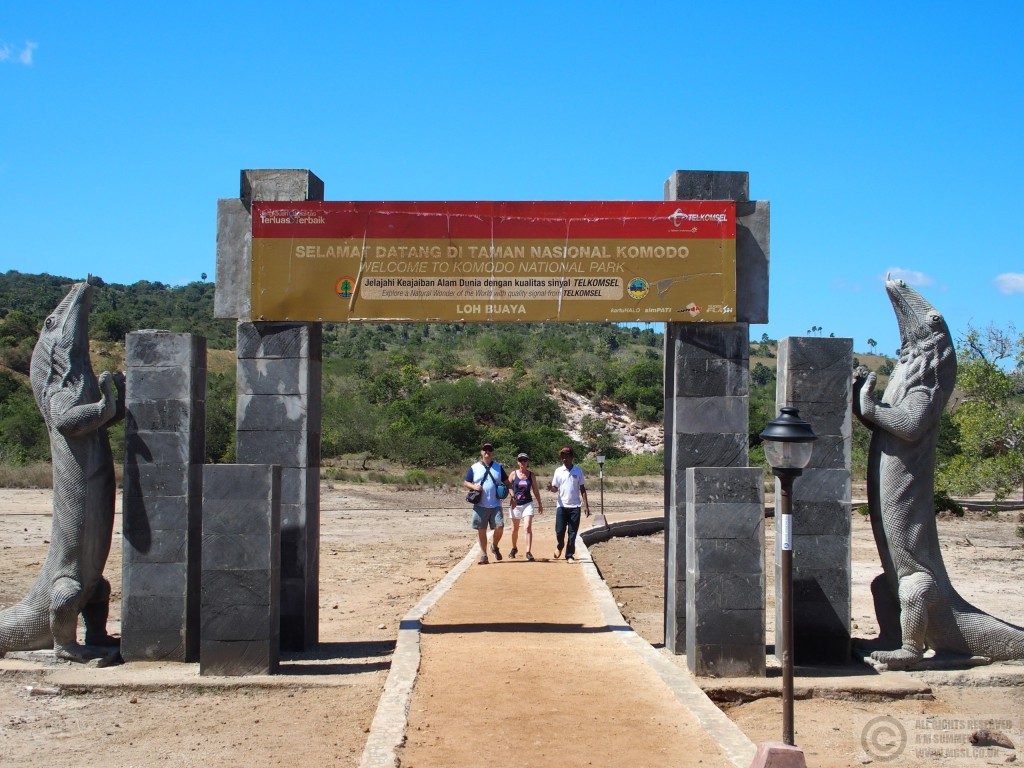 Arriving at Komodo National Park