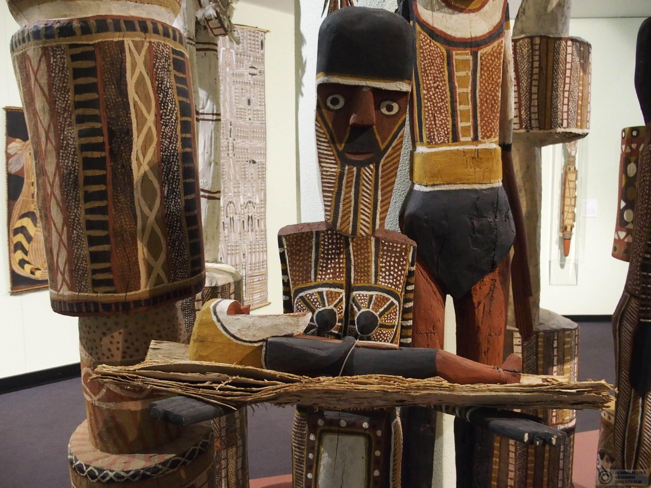 Aboriginal art in the museum