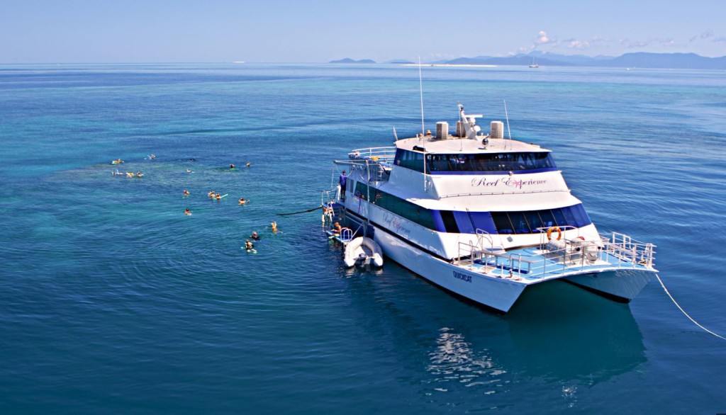Reef excursion boat (company publicity photo)