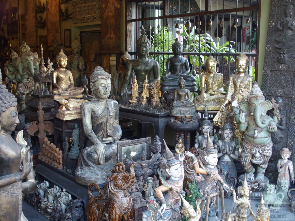 Antique shop in Chiang Mai