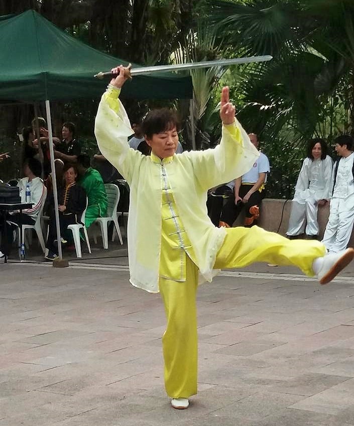 Performer in Kowloon Park