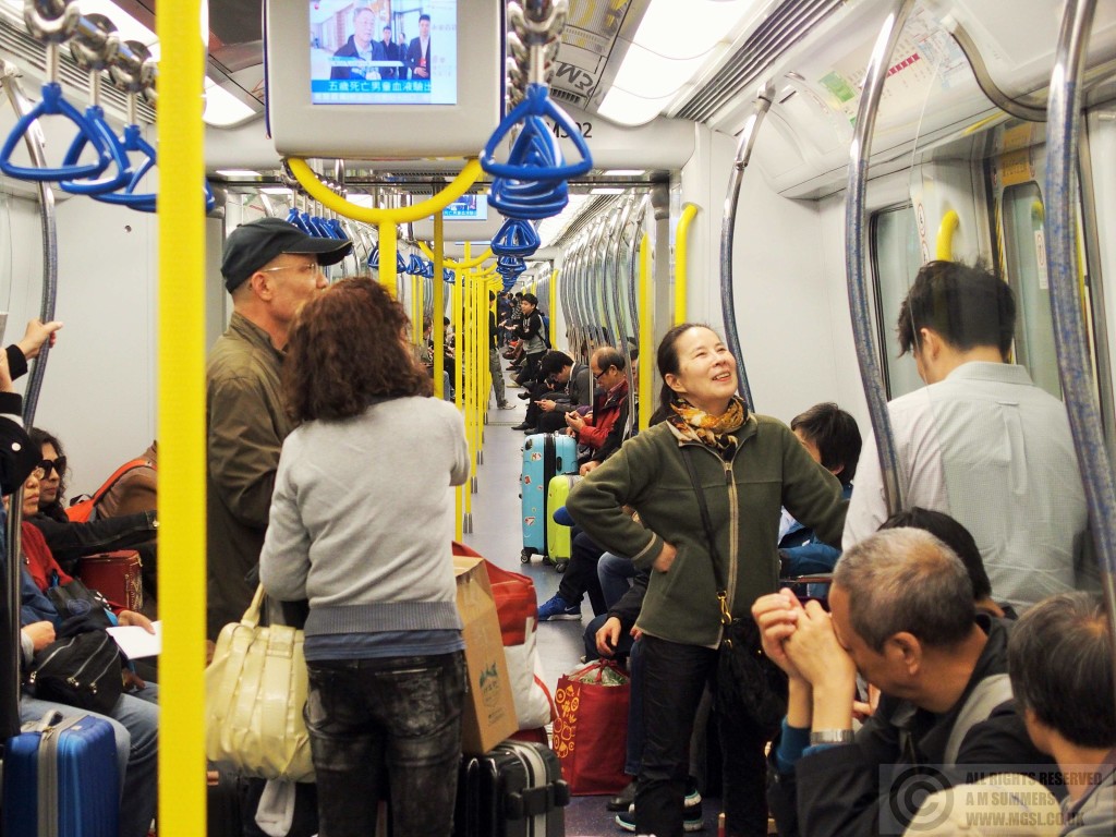 Hong Kong's metro system is cheap, efficient and usually not too crowded
