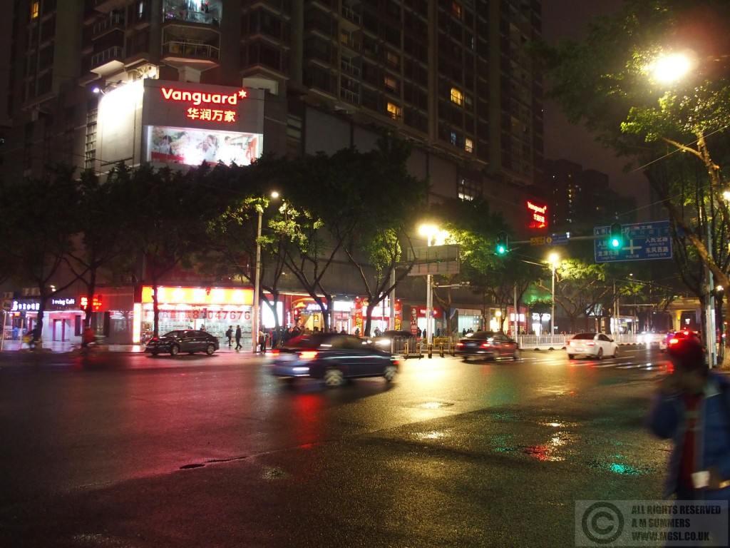 Street scene near the hotel